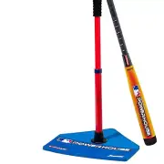 Fun & Safe MLB T-Ball Kit: Adjustable Bat, Tee, Soft Foam Ball for Ages 5-18