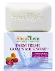 1 Bar - FARM FRESH GOAT'S MILK SOAP WITH GRAPE SEED & PRICKLY PEAR OIL