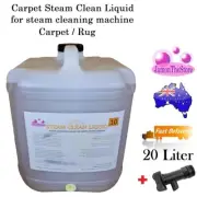 Carpet Rug Steam Cleaning Liquid HotCold Water Extraction Machine Detergent 20lt