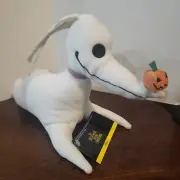 NEW Disney The Nightmare Before Christmas ZERO GHOST DOG 14.5" Plush STUFFED Toy