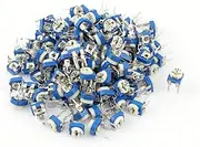 Aexit 120Pcs (Potentiometer) UKM-065 200 Ohm 3 Terminals Trimmer Potentiometer (42ry807qf322) Adjustable Resistor
