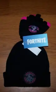 One Size Child Boys Fortnite Loot Llama Hat & Glove Set 2-Piece