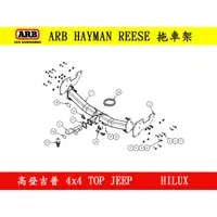 在飛比找蝦皮購物優惠-◇高登吉普◇｜【ARB】HAYMAN REESE 拖車架(H