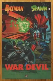 1994 DC Comics Batman Spawn War Devil Vintage Print Ad/Poster Official Promo Art