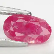 1.02 Ct. Unheated Lustrous Red Natural Ruby WITH GLC CERTIFY