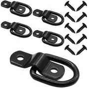 5 Pack D Rings Tie Down Anchors Trailer Pull Rings Fastening Buckles