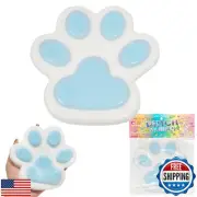 Big Taba Squishy Paw, Squishy Cat Paw Fur Ball Silicone Squeeze Toy Jelly Kit