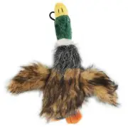 Funny Pet Squeaky Duck Squeaker Plush Mallard Sound Play Chew Toy NEW Dog Pet C