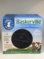 The Company of Animals Baskerville Ultra Muzzle - Size 3 - Collie 61320A