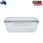 Glass Food Storage Containers Leak Proof Airtight Lid Glass Meal Prep Lunch Box*