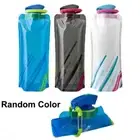 3PCS Reusable 700mL Sports Travel Collapsible Folding Drink Water Bottle - SALE