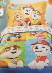 4 pc Nickelodeon Paw Patrol Toddler Bed Set NIP