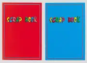 Two Scrap books A4 + Size Set of 2 scrap Book Scrapbooks 32 grey pages each