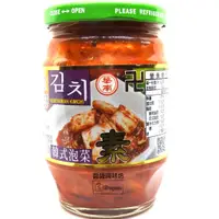 在飛比找蝦皮購物優惠-華南素韓式泡菜369g（玻璃瓶裝）