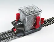 Bachmann 39016 HO Ballast Spreader With Shutoff and Height Adjustment