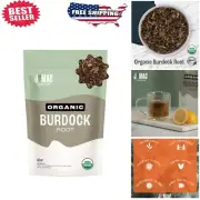 Organic Burdock Root Tea 16oz - USDA Certified Loose Leaf from Eastern