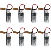 8pcs New Toshiba ER4V Battery for PLC CPU Module Industrial Computer with plug