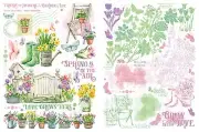 Graphic 45 Rub-On Transfers-Grow With Love