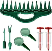 Seeding Planter Tool - Hand Sowing Dispenser Sower,Planting Spreader Handheld Potted Small Seeder for Vegetables Flowers Gardening Patio Yard