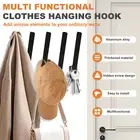 5Pcs Wall Hat Racks Aluminum Coats and Hat Hooks Wall Mounted Hooks Easy MaEGV