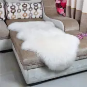 Classic Soft Faux Sheepskin Fur Rug White Fluffy Area Rug Shag Rug Carpets for B