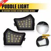 LED Under Mirror Puddle Lights For Volvo V50 XC90 S40 S80/Jaguar XFR XK C2C37089 (for: Jaguar)