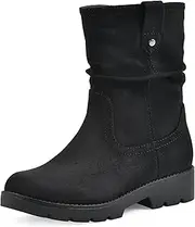 [WHITE MOUNTAIN] KIDS Girls' Gluey Lug Sole Mid Shaft Bootie