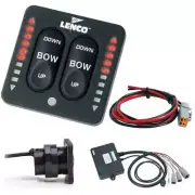Lenco LED Indicator Two-Piece Tactile Switch Kit w/Pigtail f/Single Actuator Sys
