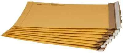 100 Pack Self-Seal Jiffy Padded Mailers, Kraft Paper, 14-1/2" x 8-1/2 Size #3