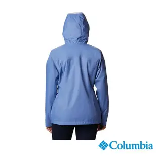 【Columbia 哥倫比亞 官方旗艦】女款-Omni-TECH防水外套-藍色(URR24360BL / 2022年春夏商品)