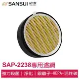 在飛比找遠傳friDay購物精選優惠-SANSUI 觸控式多層過濾空氣清淨機SAP-2238專用複