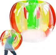 Bumper Balls - Bubble Soccer Hamster Ball, Team Play Toys | Inflatable Sumo Ball for Human Hamster, Portable Bubble House, Summer Toys for Yard, Garden, Game