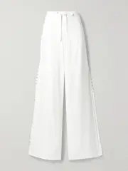 [Altuzarra] Altuzarra - Mani Crepe Wide-leg Pants - White - FR 40 FR 40 White