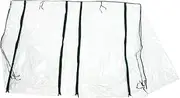 Portable Greenhouse Cover Mini Greenhouse Supplies Roll-up Zipper Door Pvc Material for Plant Protection