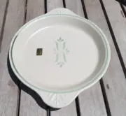Haeger Tulip Pattern Pie Pan