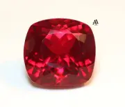 Natural Blood Red Ruby Cushion Cut 14.10 Ct AAAA+ Rare Certified Loose Gemstone