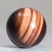 38g30mm Red Tiger Eye Sphere Crystal Ball Natural Quartz Healing Gemstone Chakra