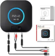 Audio Bluetooth Receiver,Hifi Wireless Audio Adapter,Bluetooth 4.2 Receiver Wit