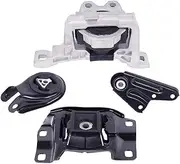 Engine Motor and Transmission Mount Kit Compatible with Mazda 3 2.0L Automatic Transmission 2010-2013 , Repklace # A4402 BBM439060, A4404 BP4S39070B ,A4405 3M516P082A, A4418 BP4N39010C Set of 4