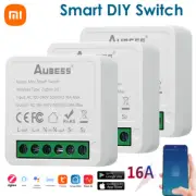 Zigbee 3.0 Smart Light Switch 16a Smart Home Automation Breaker Supports