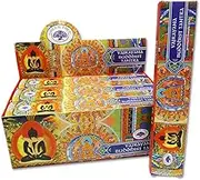 Crystal Wonderland Vajrayana Buddhist Tantra 144 Incense Sticks Green Tree