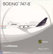 NGM78028 1:400 NG Model Lufthansa B747-8 Reg #D-ABYC (pre-painted/pre-built)