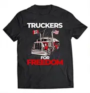 X.Style Truckers for Freedom ? Freedom Convoy 2022 Ver2 ds935 T-Shirt