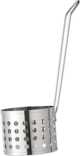 [下村企販] Shimomura Kakiage Ring, Made in Japan, Dishwasher Safe, Shop-Like Finish, Crispy Delicious, Thick Kaki-Fried Kaki-Fried Noodles, Hook, Soba, Udon, Kakiage Rice, Stainless Steel, Tsubamesanjo 33225