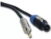 American DJ SK4-5012 Pa Loudspeaker 1/4" To Speakon Adapter 50 Foot Cable