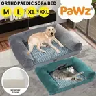 Pawz Pet Calming Bed Memory Foam Orthopedic Dog Sofa Washable Cover Extra Large