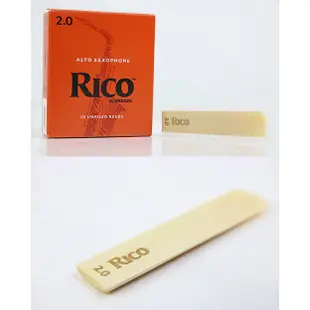 RICO RCWR-RI-A-20 2號中音薩克斯風竹片 五片出貨款【敦煌樂器】