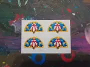 Corgi Juniors 1008 Popeye Paddlewagon Reproduction Stickers ( Set of 4 )