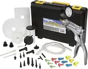 Mityvac MV8500 Silverline Elite Automotive Brake/Clutch Bleeding, Diesel Fuel Priming and Vacuum/Pressure Testing Kit, Ergonomic Design, Zinc-Aluminum Die Cast, MV8510 Pump, 4.5oz Fluid Reservoir