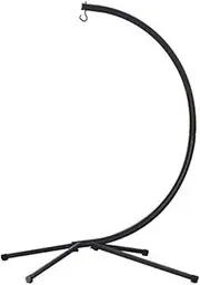 Vivere Sturdy and Durable Powder Coated Steel Dream Stand for Hanging Chairs- 450 lb Weight Capacity